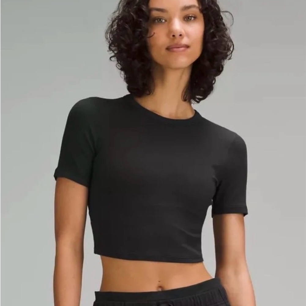 Steele Classic Black Crop Top